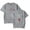 Grey, variant on Kevin Gates Luca Brasi 4 Logo T-Shirt Women Men Casual Crewneck Short Sleeve Fashion Tee