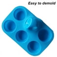thumbnail image 3 of yueXinCh 2 Pcs 6 Cup Muffin Pan for Egg Muffin Cupcake Quiches, 3 of 7