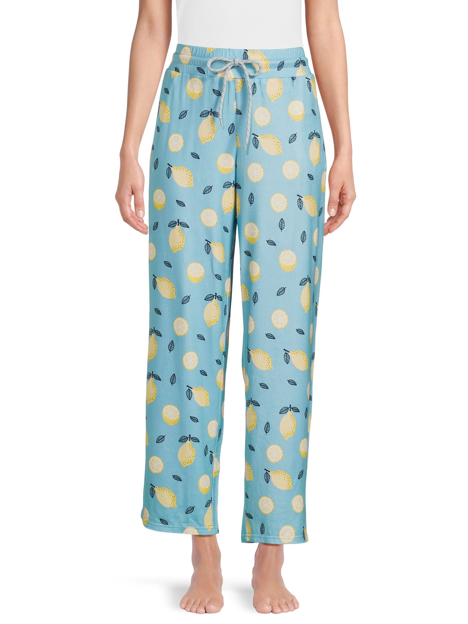 Lemon Print Women's Pajama Pant - Walmart.com