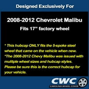 CWC Hubcap for Chevy Malibu 2008-2012 - Premium Replica Replacement (Single Hubcap)