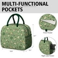 thumbnail image 6 of Lunch Bag Lunch Box for Women Reusable Insulated Lunch Bags,Water-Resistant Avocado Pattern Cooler Lunch Tote Bag, Large Capacity for Work Travel Picnic, 6 of 6