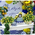 thumbnail image 4 of RuWeoMaa Amalfi Coast Party Decor 3PCS Lemon Table Centerpiece Decor and Artificial Lemon Branches Capri Positano Lemon Party Supplies for Capri Mediterranean Wedding Birthday Baby Shower Party Decor, 4 of 7