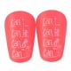 thumbnail image 5 of 2 espinilleras de fútbol, ​​protección para piernas, espinilleras de fútbol para fútbol Rosa 8cmx5cm, 5 of 9