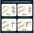 thumbnail image 3 of Kit de Soldadura de Plástico LAB.G 70w 400 Clavos Negro, 3 of 5