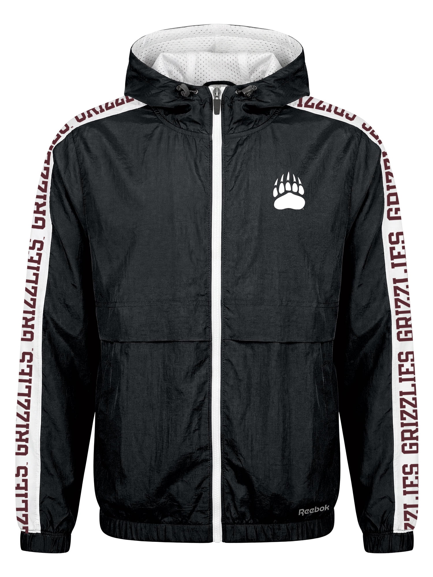 Montana Grizzlies Reebok Womens Colorblocked Full Zip Jacket