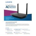 Linksys AC1200 Dual-Band Wireless AC Home Router with Easy Setup, Black ...