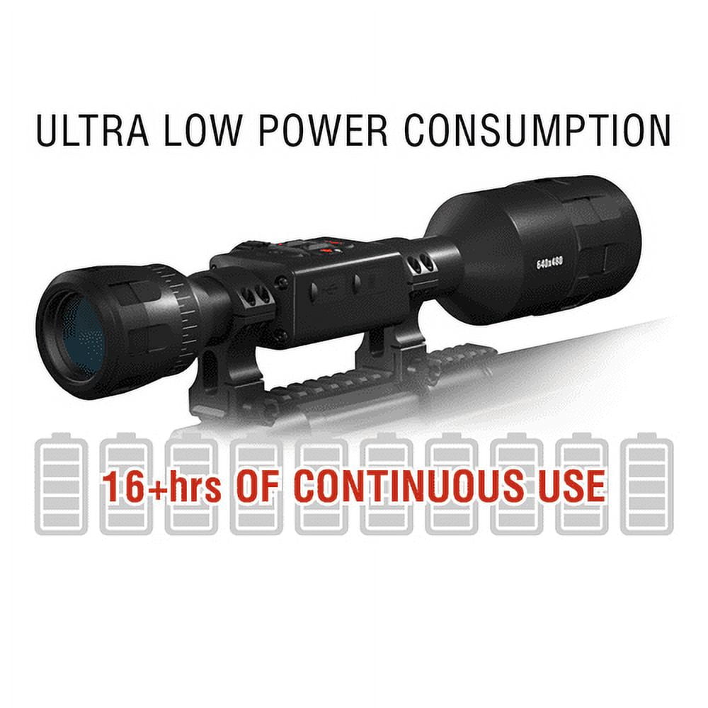 Restored Premium ATN ThOR 4 4.5-18x, 384x288, Thermal Rifle Scope w/Ultra Sensitive Next Gen Sensor (Refurbished)