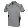 thumbnail image 1 of Finden & Hales Mens Piped Performance Sports Polo Shirt, 1 of 2