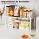 thumbnail image 5 of Organizador de Encimera Extensible(35cm-60cm),Organizador de Estantes para Especias Ajustable,Soporte de Organizador Despensa,Organizador para Cocina, Baño, Sala, 5 of 7