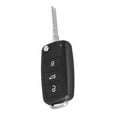 thumbnail image 3 of 3 Button Folding Remote Key Fob Cover Case For Tiguan Golf Sagitar Polo Mk6, 3 of 4
