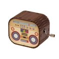 thumbnail image 3 of colcolo Wooden Music Box Christmas Decor Tabletop Decor for Boys Girls Birthday Gift Multicolor B, 3 of 8