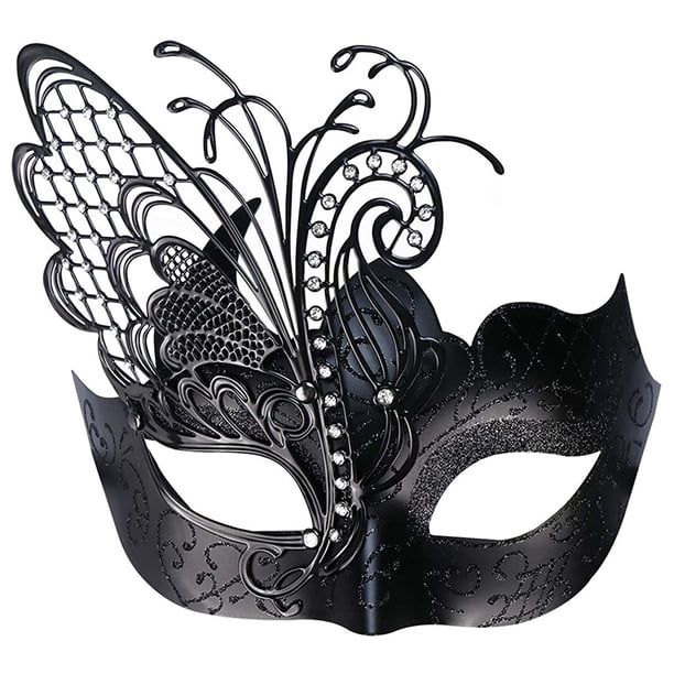 Misteriosa mariposa dama mascarada fiesta de Halloween máscara noche baile máscara Bar disfraces accesorio