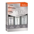 thumbnail image 3 of Sally Hansen Crushed Metal Kit - Silver , 3 Pc 0.17oz Dual Base and Top Coat, 0.17oz Crushed Effect Coat, 0.17oz Chrome Lacquer, 3 of 5