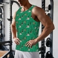 thumbnail image 5 of Cauagu Duck Mallard Flying Pose Print Men's Sleeveless Muscle Shirts,Tank Tops Quick Dry Workout Tank Top Gym Muscle Tee Fitness Bodybuilding T Shirt for Men-4X-Large, 5 of 7