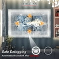 thumbnail image 5 of Keonjinn 48 x 30 inch LED Mirror Bathroom Mirror with Lights, Adjustable 3-Colors White/Warm/Natural Light, Wall Mounted Lighted Vanity Mirror Anti-Fog Dimmable Makeup Mirrors(Horizontal/Vertical), 5 of 8