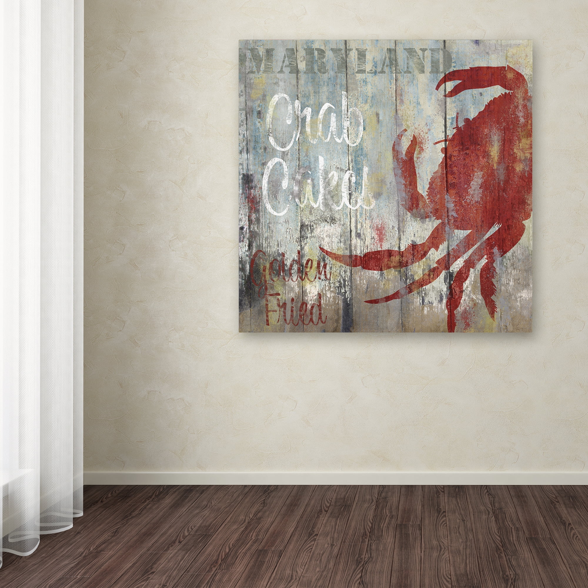 Trademark Fine Art "Restaurant Seafood II" Canvas Art by Color Bakery