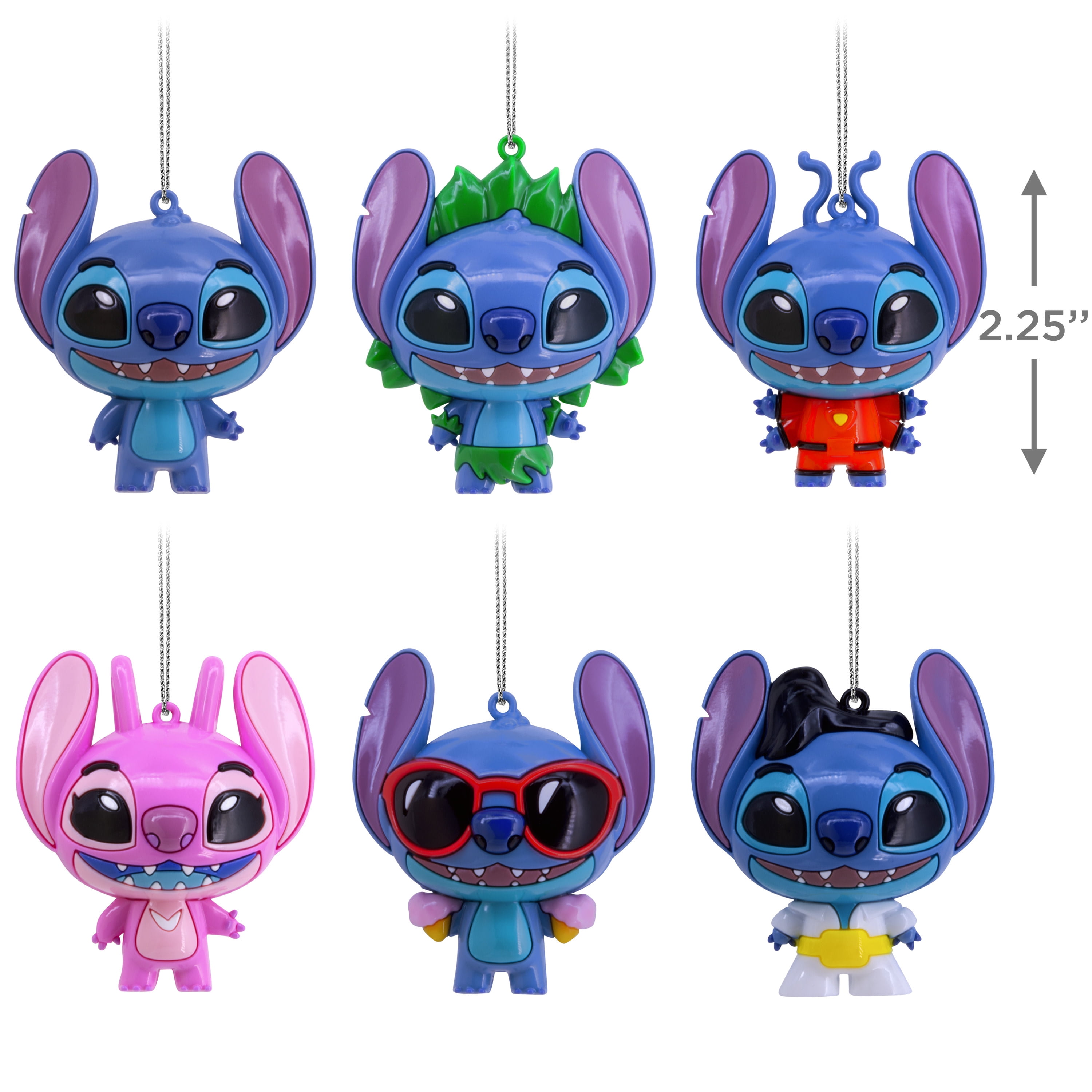 Hallmark Christmas Ornament (Disney Lilo Stitch Series 1 Mystery), 1 Count