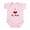 Petal Pink, variant on CafePress - I Love My Mimi Body Suit - Baby Light Bodysuit, Size Newborn - 24 Months