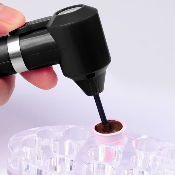 Dispositivo de pluma mezcladora de tinta con 5 uds. De varillas mezcladoras de pigmento eléctrico varilla agitadora de Color
