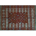 thumbnail image 1 of Ahgly Company Indoor Rectangle Abstract Light Blue Modern Area Rugs, 7' x 9', 1 of 4