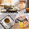 thumbnail image 5 of Pioneer Flower Floral Print Pattern 1-Pack Oven Mitts Set, Heat Resistant Kitchen Gloves, 7.7" X 12", 5 of 6