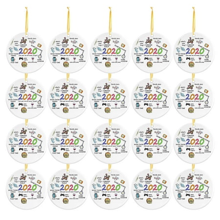 

Mittory 2020 Interior Home Decoration Personalized Tree Decoration Pendant Gift