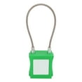 thumbnail image 4 of Lockout Tagout Cable Locks 85mm Shackle Steel Safety Padlock with 2 Key for Equipment Maintenance, 4 of 7