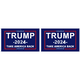 thumbnail image 1 of Donald Trump 90x150cm 2024 para Del (TAKE AMERICA BACK), 1 of 4