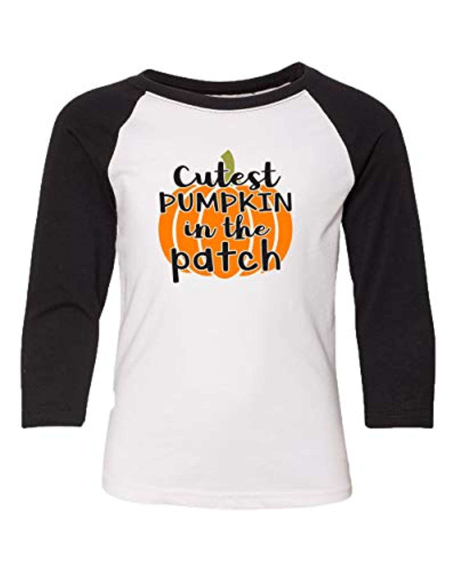 Halloween Cutest Pumpkin in The Patch Youth Baseball Tee Heather Gray - Bild 11 von 14