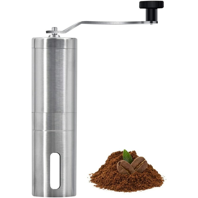 JIAIA Manual Stainless Steel Coffee Grinder