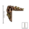 thumbnail image 3 of Velmasee Forest Animal Tree Branch Door Corner Decor, 2D HD Print Smooth Wood No-Drill Mount, Rustic Ornament for Farmhouse Home Wall Door Frame Nature Decor, 3 of 7