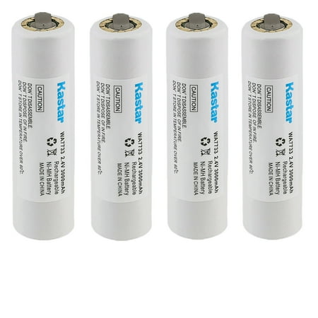 

Kastar 4-Pack 2.4V 3000mAh Ni-MH Battery Replacement for Sears/Craftsman 135112111 Sears/Craftsman 315111200 Sears/Craftsman 315111202 Sears/Craftsman 315111230 Skil 2105 Skil 2610910904