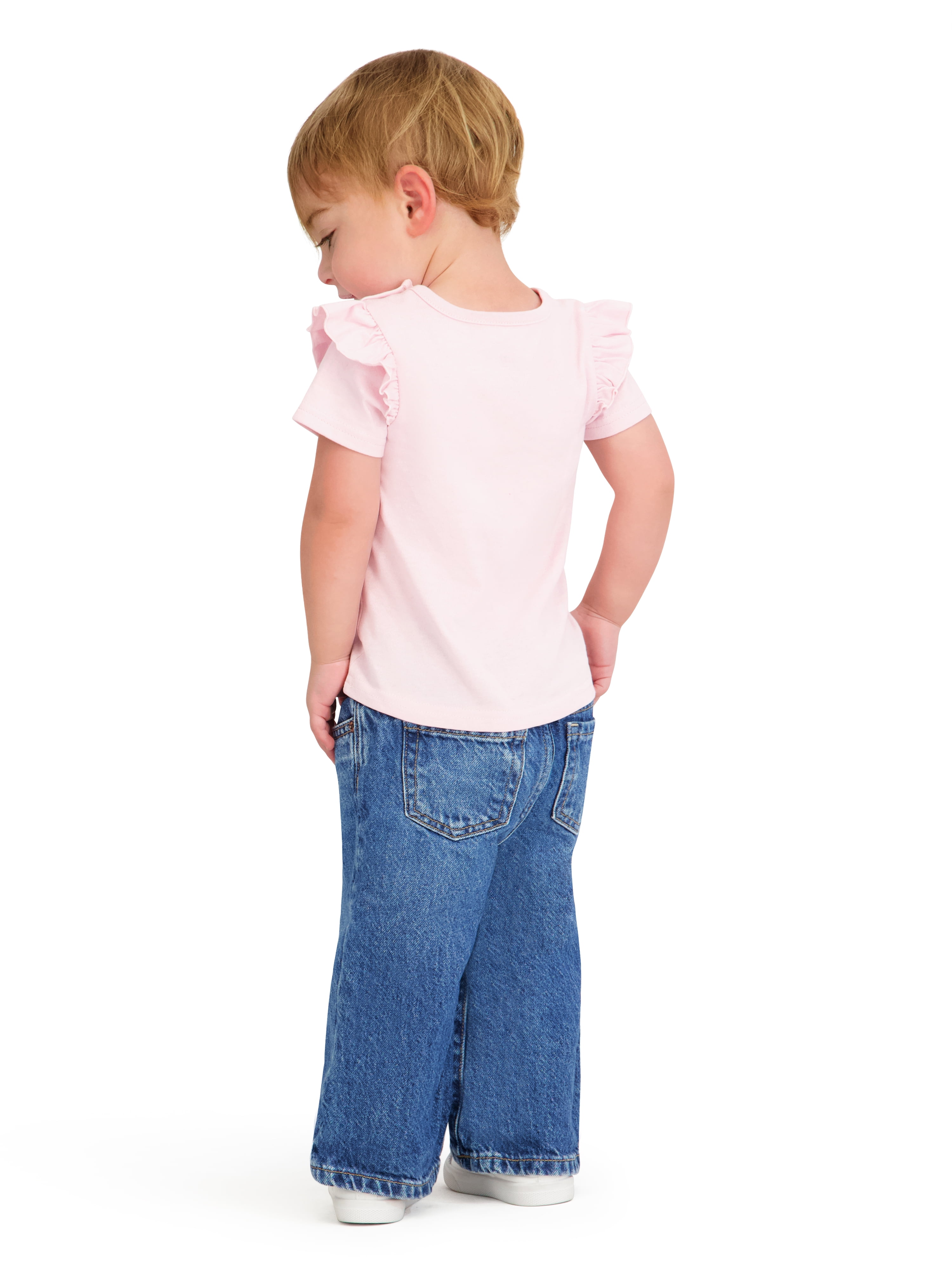Princesses Baby Girl 2 Pack Short Sleeve Tee Shirts, Sizes 0/3 Months-24 Months