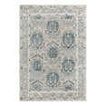 thumbnail image 3 of Unique Loom Nyla Collection Area Rug - Princess (5' 3" x 8' Rectangle Gray/Cream), 3 of 7