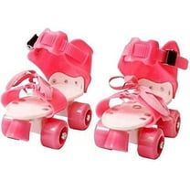 Aravli Roller Skates For Boys And Girls Age Group 5-12 Years Adjustable Inline Skating Shoes For Sport (4-8 Uk, Pink) Start Your Training With This Adjustable Roller Skates For Kids