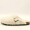 thumbnail image 2 of Women's Platform Clogs Sherpa Cover Mules Cork Footbed Winter Potato Shoes, 2 of 4