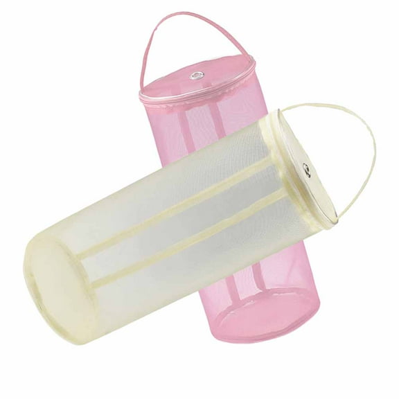 Greenadscape 1Set Crochet Hook Organizer Case Rectangular for Knitting Tools Storage Beige Colorful *5.1in