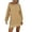 Khaki, variant on Aayomet Sweaters for Women Off Shoulder Knit Long Pullovers (Light Blue, S)