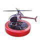 thumbnail image 4 of Ambientador solar para coche, modelo pequeño de helicóptero, para vehículos, hogar, rojo 95 mm x 62 mm, 4 of 5