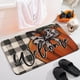 thumbnail image 5 of Felpudo de bienvenida de otoño con diseño de calabaza, absorbente y perfecto para la entrada., 5 of 7