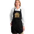 thumbnail image 1 of LA Pop Art Full Length Word Art Apron - Dog, 1 of 2