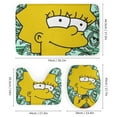 thumbnail image 3 of Simpsons Shower Curtain Set 4 Piece, Set Bathroom Sets with Rugs(Bath Mat,U Shape Mat Toilet Lid Cover Mat) Durable Bathroom Decor, 3 of 8