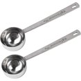thumbnail image 1 of 2 Pack Coffee Scoops Stainless Steel Measuring Spoon 2 Tablespoon with Long Handle for Tea Sugar Powder, 1 of 5