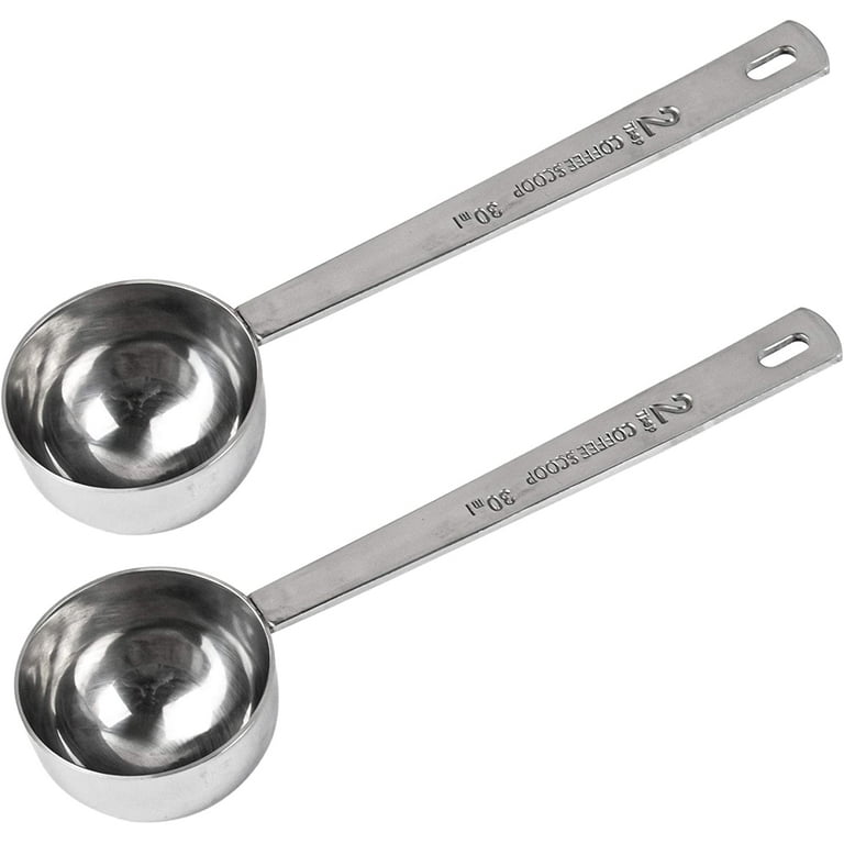 2 Pack Coffee Scoop, Tablespoon Measure Spoon Contains 1