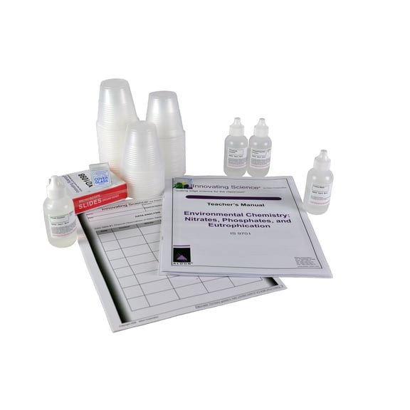 Innovating Science Eutrophication and Nitrate Phosphate Pollution Kit, Assorted Colors