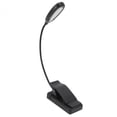 thumbnail image 1 of Lámpara De Escritorio Con Abrazadera, 9 Engranajes, 5 LED, Luz De Trabajo Con Clip Portátil, Control De Botón Superior, Recargable Por USB Para Sala De Estar Para Manualidades, 1 of 8