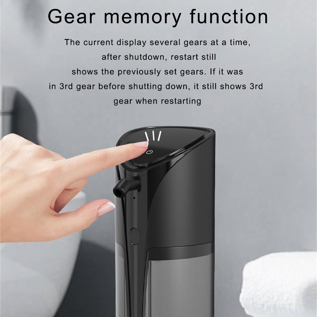 USB C Rechargeable Automatic Soap Dispenser 450mL Touchless Motion Sensoring for Kitchen and Bathroom