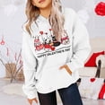 thumbnail image 2 of Valentine's Day Girls Sweatshirts Cartoon Pattern Printed Fashion Hoodies Casual Sports Hooded Pullover Size 11 Y-12 Y, 2 of 4