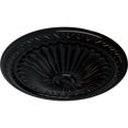 thumbnail image 3 of Ekena Millwork 15"OD x 1 3/4"P Alexa Ceiling Medallion (Fits Canopies up to 3"), Hand-Painted Black Pearl, 3 of 7