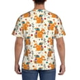 thumbnail image 2 of Naloa Squirrel With Colorful Tail Men's T-Shirt Sport T-shirt Men's Basic Tee Casual Men's Shirt, Round Neck, Short Sleeves - Medium, 2 of 5